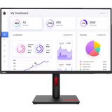 Lenovo ThinkVision T32p-30, LED-Monitor 80 cm (32 Zoll), schwarz, UltraHD/4K, IPS, 60Hz