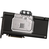 Corsair Hydro X Series iCUE LINK XG7 RGB 4080 SUPRIM/GAMING TRIO GPU-Wasserkühler, Wasserkühlung schwarz/transparent, inkl. Backplate