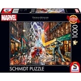 Schmidt Spiele Thomas Kinkade Studios: Marvel - Thor, Puzzle 1000 Teile