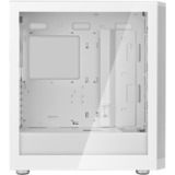 SilverStone FARA 514X, Tower-Gehäuse weiß, Tempered Glass