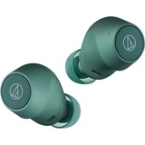 Audio-Technica ATH-CKS30TW+, Kopfhörer grün, Bluetooth, USB-C, IPX55