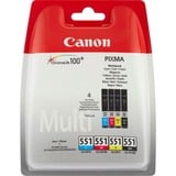 Canon Tinte Multipack CLI-551 Blister-Verpackung mit Sicherheitsband