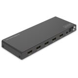 Digitus 8K HDMI Switch, 4x1 schwarz, mit Fernbedienung