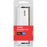 ADATA DIMM 32 GB DDR4-3600  , Arbeitsspeicher weiß, AX4U360032G18I-SWHD35, XPG GAMMIX D35, INTEL XMP