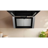 Neff D98IPT2S0 N 90, Dunstabzugshaube schwarz/silber, 90 cm, Home Connect