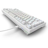 Sharkoon SKILLER SGK25, Gaming-Tastatur weiß, DE-Layout, Huano Red