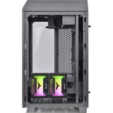 Thermaltake The Tower 100 Mini , Tower-Gehäuse schwarz, Tempered Glass