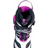 Muuwmi Verstellbare Kinderinliner Gr. 37-40, Inline-Skates pink/schwarz