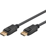 goobay Verbindungskabel DisplayPort 1.4 Stecker > DisplayPort Stecker schwarz, 3 Meter, 8K