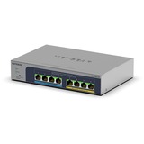 Netgear MS108TUP, Switch grau, 230W PoE Budget