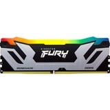 Kingston CU-DIMM 24 GB DDR5-8400, Arbeitsspeicher silber/schwarz, KF584CU40RSA-24, FURY Renegade RGB, INTEL XMP