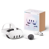 Meta Quest 3 128 GB , VR-Brille weiß, All-in-One-Gamingsystem