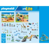 PLAYMOBIL 71600 My Life Mein großer Erlebnis-Zoo, Konstruktionsspielzeug 