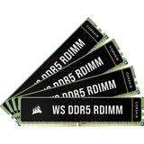 Corsair DIMM 64 GB DDR5-5600 ECC (4x 16 GB) Quad-Kit, Arbeitsspeicher schwarz, CMA64GX5M4B5600C40, WS, INTEL XMP