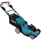 Makita Akku-Rasenmäher DLM481CT2, 36Volt (2x18Volt) blau/schwarz, 2x Li-Ionen Akku 5,0Ah, mit Radantrieb