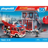 PLAYMOBIL 71603 Action Heroes Feuerwehr-Megaset, Konstruktionsspielzeug 