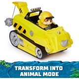 Spin Master Paw Patrol Jungle Pups - Nashorn-Fahrzeug mit Rubble-Figur , Spielfahrzeug 