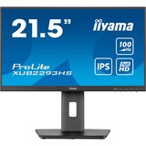 iiyama ProLite XUB2293HS-B6, LED-Monitor 54.5 cm (21.5 Zoll), schwarz (matt), FullHD, IPS, HDMI, DP, 100Hz Panel