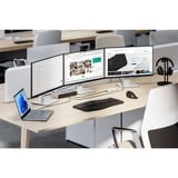 Kensington SD5000T5, Dockingstation grau, USB-C/Thunderbolt 5, USB-A, RJ-45