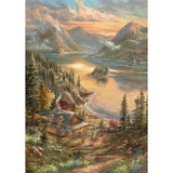 Schmidt Spiele Thomas Kinkade Studios: Pracht am Seeufer, Puzzle 500 Teile