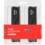 ADATA DIMM 16 GB DDR5-5600 (2x 8 GB) Dual-Kit, Arbeitsspeicher schwarz, AX5U5600C468G-DTLABBK, XPG Lancer Blade, INTEL XMP, AMD EXPO