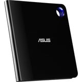 ASUS SBW-06D5H-U, externer Blu-ray-Brenner schwarz/silber, USB-Typ-C, USB-Typ-A, M-DISC