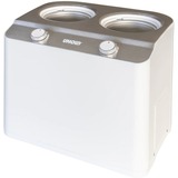 Unold Eismaschine Doppio Bianco weiß, für 2x 1.200ml Eiscreme, 250 Watt Kompressor