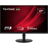 ViewSonic VG2708A, LED-Monitor 68.6 cm (27 Zoll), schwarz, FullHD, IPS, USB-Hub, 100Hz Panel