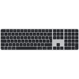 Apple Magic Keyboard mit Touch ID und Ziffern­block silber/schwarz, NL-Layout, für Mac Modelle mit Apple Chip