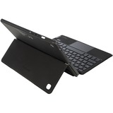 SAMSUNG Tucano Book Cover Keyboard mit Trackpad, Tastatur schwarz, DE-Layout, für Galaxy Tab S6 Lite