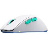 CHERRY M64 Wireless, Gaming-Maus weiß/türkis