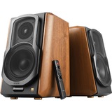 Edifier Bluetooth-Regallautsprecher S1000MKII holz/schwarz, Optisch, koaxial und Line-In