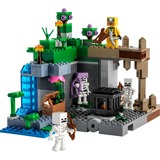 LEGO 21189 Minecraft Das Skelettverlies, Konstruktionsspielzeug Set mit Höhlen, Skelettfiguren, feindlichen Kreaturen und Zubehör