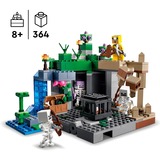 LEGO 21189 Minecraft Das Skelettverlies, Konstruktionsspielzeug Set mit Höhlen, Skelettfiguren, feindlichen Kreaturen und Zubehör