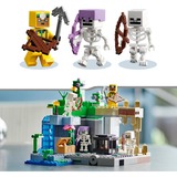 LEGO 21189 Minecraft Das Skelettverlies, Konstruktionsspielzeug Set mit Höhlen, Skelettfiguren, feindlichen Kreaturen und Zubehör