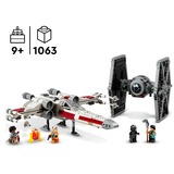 LEGO 75393 Star Wars Mashup aus TIE Fighter & X-Wing, Konstruktionsspielzeug 