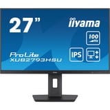 iiyama ProLite XUB2793HSU-B7, LED-Monitor 68.6 cm (27 Zoll), schwarz (matt), FullHD, IPS, ergonomischer Standfuß, USB-Hub, 100Hz Panel