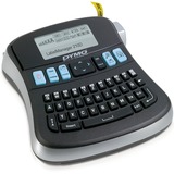 Dymo LabelManager 210D+ im Koffer, Beschriftungsgerät schwarz/silber, mit QWERTZ-Tastatur, S0964070