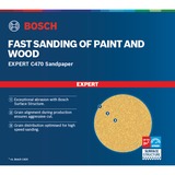 Bosch Expert C470 Schleifblatt, Ø 125mm, K180 ungelocht 50 Stück, für Exzenterschleifer