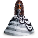 Mattel Barbie Signature Sammelpuppe zum 65. Jubiläum mit braunen Haaren und schwarz-weißer Robe 