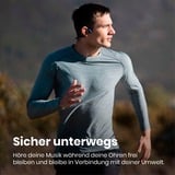 Shokz OpenRun, Kopfhörer blau, Eclipse Blau, Bluetooth, Laden über USB-C