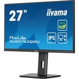 iiyama ProLite XUB2763QSU-B1, LED-Monitor 69 cm (27 Zoll), schwarz (matt), QHD, IPS, Adaptive-Sync, 100Hz Panel