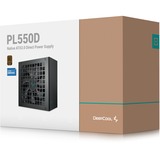 DeepCool PL550D, PC-Netzteil schwarz, 3x PCIe, 550 Watt