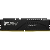 Kingston FURY DIMM 32 GB DDR5-4800  , Arbeitsspeicher schwarz, KF548C38BB-32, FURY Beast, INTEL XMP