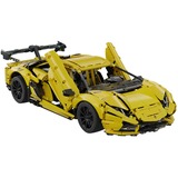 CaDA LP700 Super Car, Konstruktionsspielzeug gelb, Maßstab 1:10