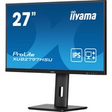 iiyama ProLite XUB2797HSU-B2, LED-Monitor 68.6 cm (27 Zoll), schwarz (matt), FullHD, IPS, USB-Hub, 100Hz Panel