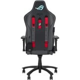 ASUS ROG Chariot X Gaming-Stuhl grau/schwarz, Rennwagen-Stil, Aura RGB-Beleuchtung