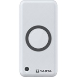 VARTA Wireless Powerbank 10.000 weiß, 10.000 mAh, Qi, Power Delivery, Quick Charge 3.0