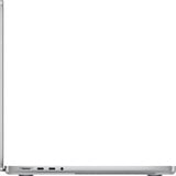 Apple MacBook Pro (14") 2024, Notebook silber, M4 10-Core GPU, MacOS, Deutsch, 36 cm (14.2 Zoll), 512 GB null