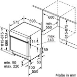 Neff S147YCS03E, Spülmaschine 